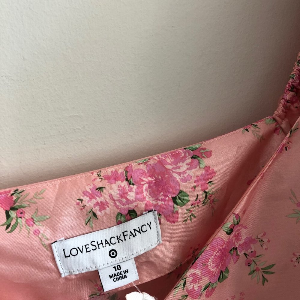 Nwt Loveshackfancy Target Cecile Puff Sleeve Mini… - image 2